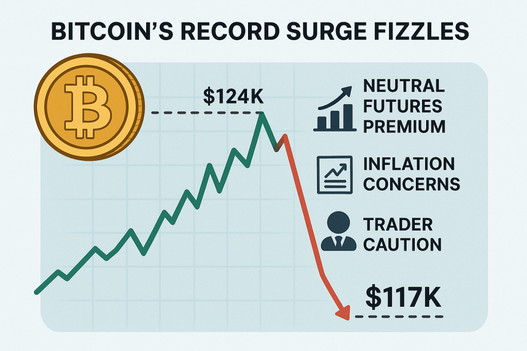 Bitcoin’s Record Surge Fizzles
